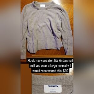 Old navy sweater